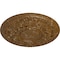Ekena Millwork Jackson Ceiling Medallion (Fits Canopies up to 13 1/2"), 32 3/4"OD x 2 1/2"P, Smokey Topaz Crackle CM32JASTC - alternate 2